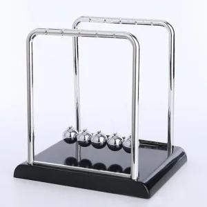 JtrM 인테리어 모빌 무한동력 구슬멍 운동 뉴턴의 금속 진자 밸런스볼 요람 장식