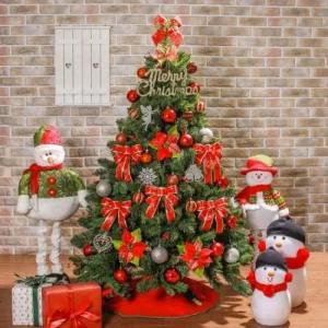 카니발레드 150cm 풀세트 크리스마스트리 열매트리
