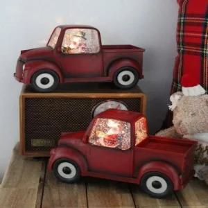 크리스마스 워터볼 트럭 오르골 2type