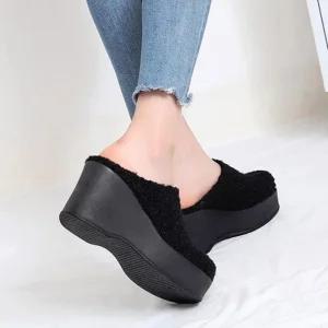 슬링백힐 여성화 하이힐 펌프스힐 토오픈 웨지힐