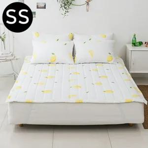 밴딩패드 슈퍼싱글 해피니 레몬 SS 여름 (화이트)