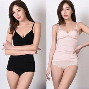 (린다)인견쿨 노와이어 끈 여성 브라런닝