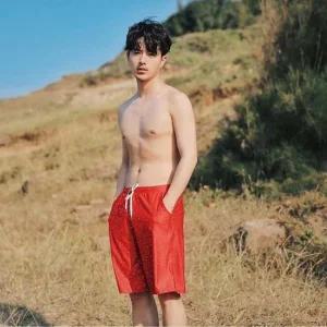 (128000208)남성 비치팬츠 수영복 코르셋 쉐이퍼 다이