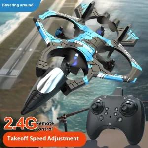 유지 비행기 스 드론 고도 전투기 컨 4채널 K500 장난감 RC 콥터 조명 무선