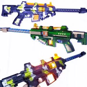 전자총 불빛 장난감 총 기관총 장난감 돌격 총 남아 자동