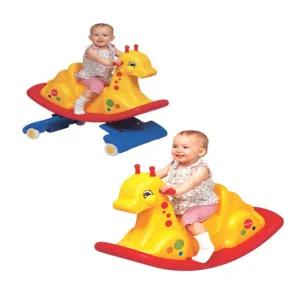 쿠쿠토이즈 2IN1 스프링 기린 완구선물 스프링기린감각놀이 흔들목마