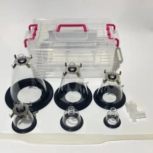 애완 인공 마스크 산소 동 개 동물 수 확대 마취 투명도 조류용품