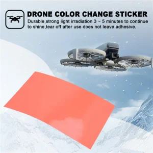 변경 빛나는 비행 색상 스티커 드론 방수 다채로운 RC소품 야간 플립 경고