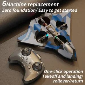 홀드 제어 드롭 높이 스 방지 무선RC copter 원격 6Ch 선물 드론 Rc 비행기 야외 전투기 항공기 게임