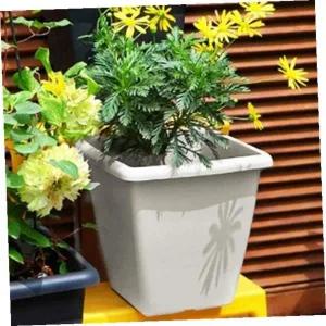 [셀러에이드]가드닝 플라스틱 화분 및 받침대 대형 인테리어