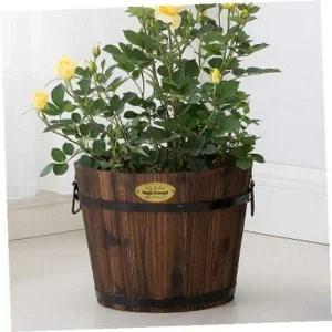 인테리어 원목 화분 빈티지 실내정원 커버 홈가든 소품
