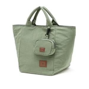 닥스 액세서리 26SS 그린 체크 나일론 토트백 DBBA6EG54E1