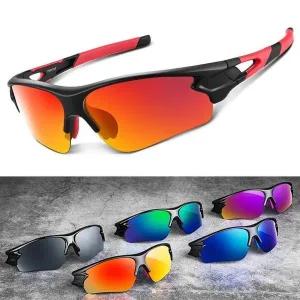 [하프클럽/셀러허브_여성트랜드패션]편광 고글 스포츠 선글라스 레드미러