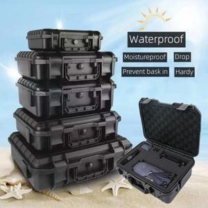 9가지 크기의 방수 공구함, 안전 장비 하드 케이스, 대형 내충격성 공구 플라스틱