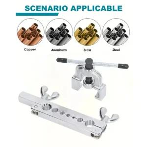 타 구리 튜브 기 45도 확관 키트 플레어 도구 리밍에 및 사용되는