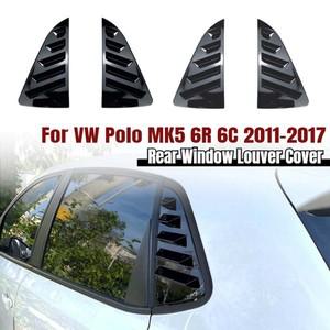 페어 카 뒷 창 셔터 커버 트림 루버 사이드 벤트 폭스 바겐  MK5 6R 6C 2011- 액세서리