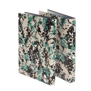 디지털무늬 군용 클리어화일 A4 40P 군용결재판 디지