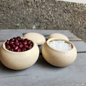 현관 액운 방지 팥 소금 미니 항아리 복주머니 소품