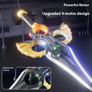 소드 드론 서라운딩 장난감 로얄 컨 전투기 효과 머신 무선RC 특수 드롭 비행기 안티