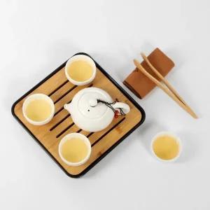 여행용 휴대 차도구 블랙 다기 티웨어