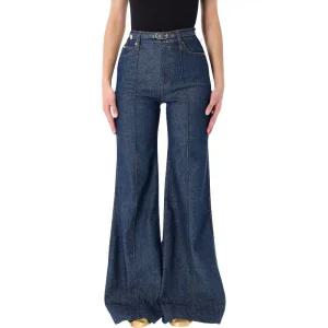 하이웨이스트 와이드 진 6589PF25R INK