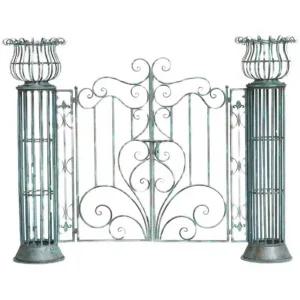 전원주택 게이트 철제 울타리 철대문 현관 주택