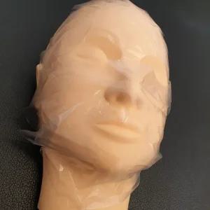 페이스 일회용 넥 비닐 마스크팩 100매