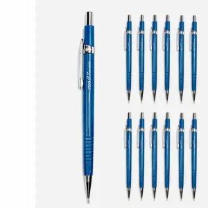 샤프펜슬 0.7mm 청색 필기구 제도용 필기