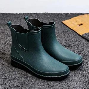 [피커]레인부츠 남성 베이직 숏 첼시 캐주얼 앵클