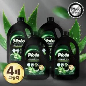 프로코 실내건조 프리미엄 초고농축 9종효소 알로에베라 세탁세제 2.5L 2+2 (4개입)