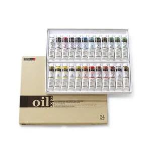 신한 전문가용오일칼라24색 20ml 유화물감