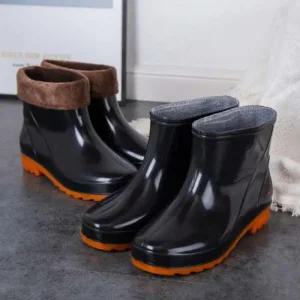 [피커]남성레인부츠 캠핑 털신발 방한화 낚시장화