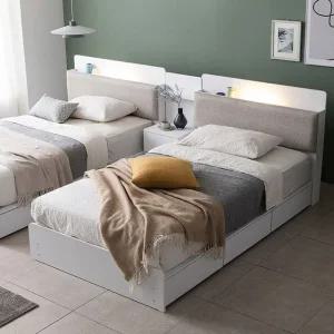 포스트모던 미쉘 수납 호텔식 트윈침대SS+SS(유로탑)