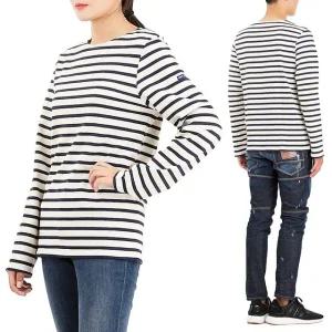 [세인트제임스] 메르디앙 모던 6870 50 남녀공용 스트라이프 티셔츠