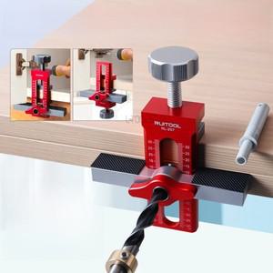 2in 1 캐비닛 도어  레벨링 장치 패널 설치 지그 리바운드 위치 지정 장착 드릴링 로케이터