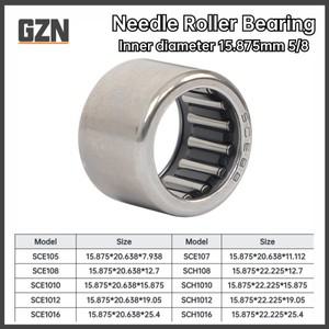 BA = SCE 105 107 108 1010 SCH BCH 인치 니들 롤러 베어링 내경 15.875mm 2 개