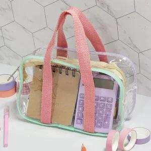 [피커]PVC 비치 가방 바캉스가방 S