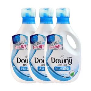 [유한락스]다우니 세탁세제 액체형 블루 1.9L x3