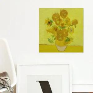 캔버스액자 명화 고흐 해바라기2 D타입 35x55cm