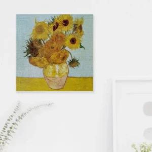캔버스액자 명화 고흐 해바라기3 A타입 25x25cm