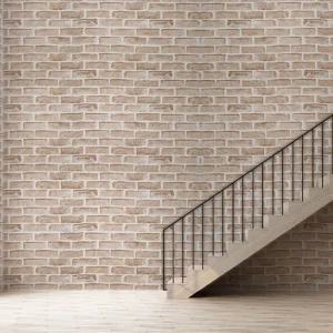 단열벽지 100X20m 돌담길/보온 디자인벽지 곰팡이방지 포인트벽지 단열벽지