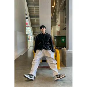 더너트 Ea 바시티 파이프 스타디움 자켓