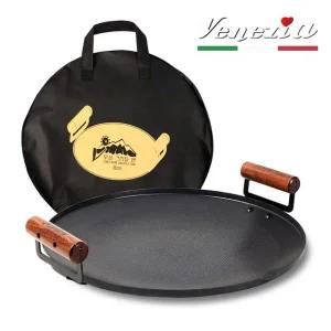 인덕션 무쇠 그리들팬 38cm+가방 캠핑 삼겹살 불판
