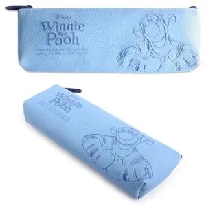 금홍팬시 TQ01QH14 푸우 캐릭터 삼각 봉제 필통 블루