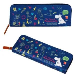 금홍팬시 BR47OO92 무민 캐릭터 봉제 필통 네이비