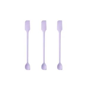 소소낫 실리콘 스푼 스파츌라 미니 멀티툴 퍼플 3개