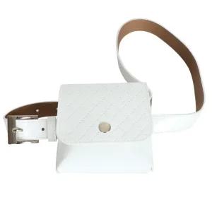 에나멜 휴대용 3구 골프공 주머니 파우치 볼 케이스 MNB-WBAG-0504-화이트