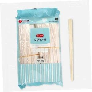 위생 일회용 나무 젓가락 업소용 식당용품 편리한 조리도구