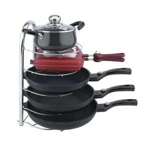 후라이팬 정리대 팬거치대 보관함