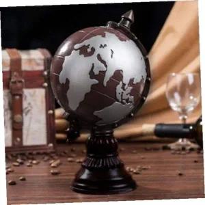 [셀러에이드]저금통 클래식 지구본 동전 저축 인테리어 소품